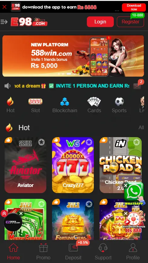 E98 game apk